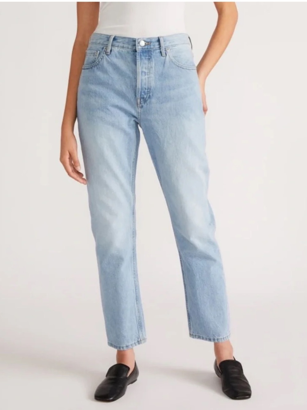 Everlane jeans 90s cheeky in diamond wash size 29A